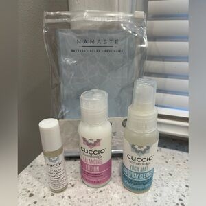 SMELLS AMAZING- Cuccio Somatology Namasté Yoga Essential Kit